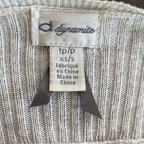 Dynamite wrap in lovely cream Colour in size extra small. - Picture 3 of 7